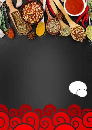 美食宣传海报背景模板高清