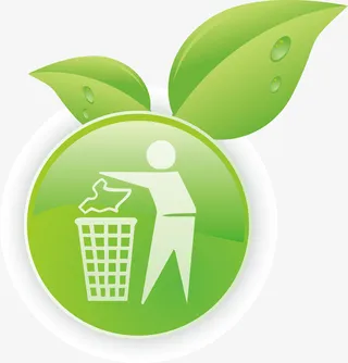 绿色环保矢量图免抠