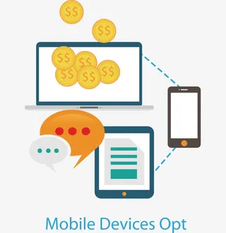 手机服务扁平化素材免抠