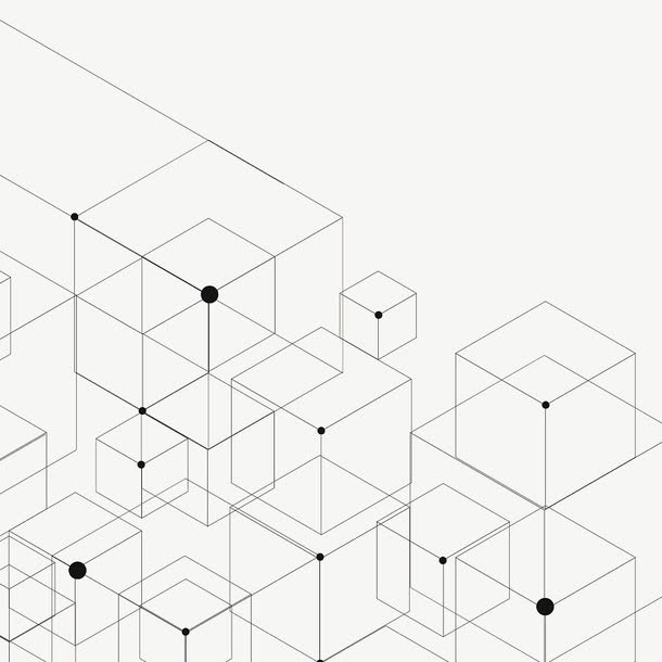 几何形状 菱形 格子斑点免抠