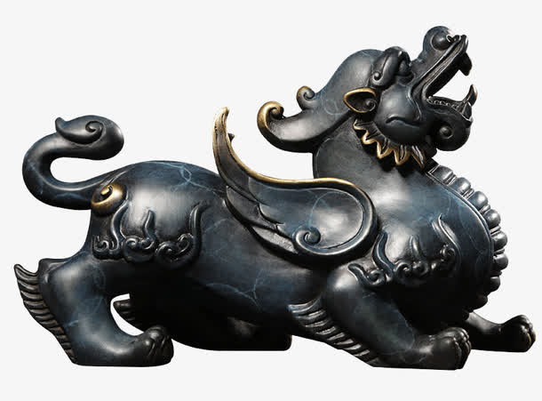 青铜貔貅摆件免抠