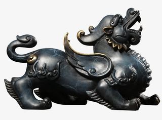 青铜貔貅摆件免抠