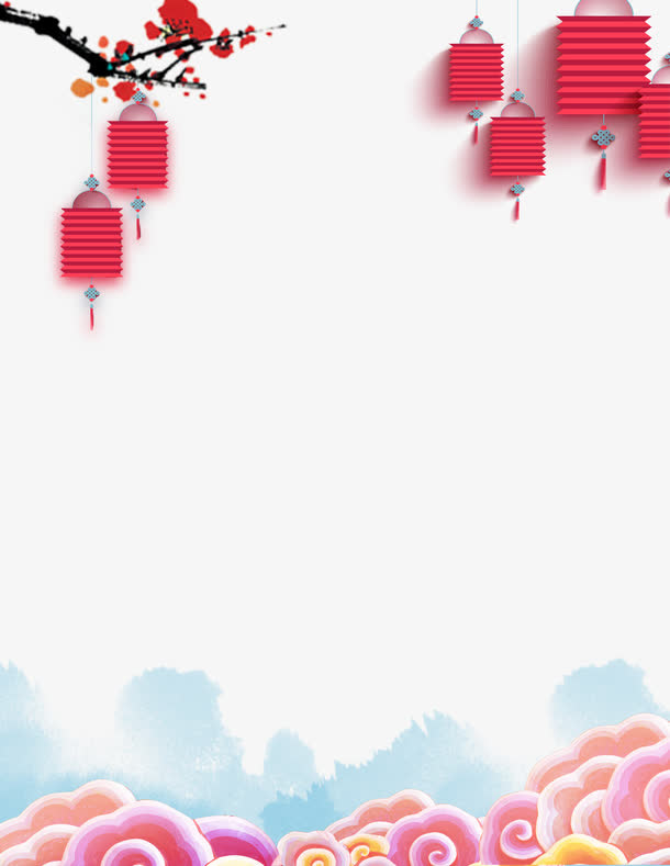 中国风展板免抠