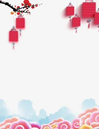 中国风展板免抠