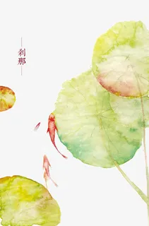 手绘荷叶免抠 手绘荷叶免抠