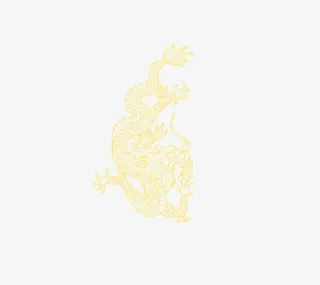 二月二龙抬头卡通装饰中国龙海报免抠