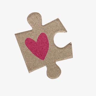 爱心拼图免抠