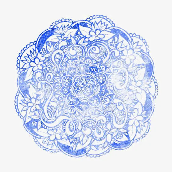 青花免抠