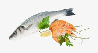 产品实物新鲜鱼虾免抠