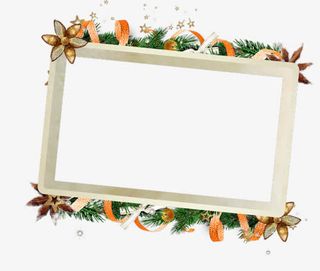 圣诞边框免抠