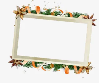 圣诞边框免抠