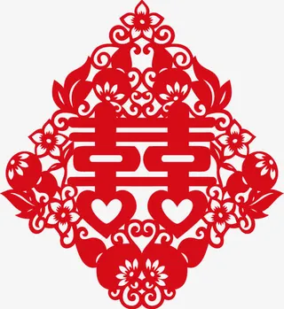 中国剪纸艺术免抠