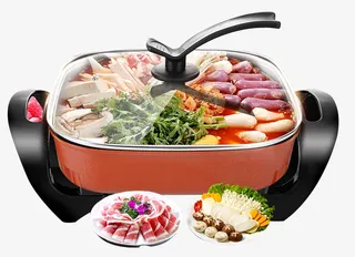 厨房小电器多功能电热锅免抠