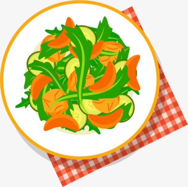 美味绿色青菜免抠
