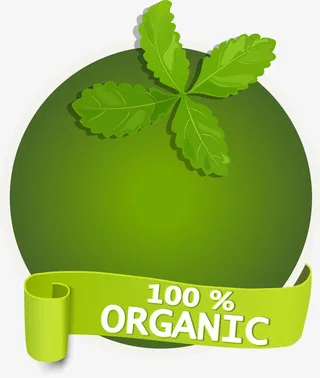 绿色食品标签免抠