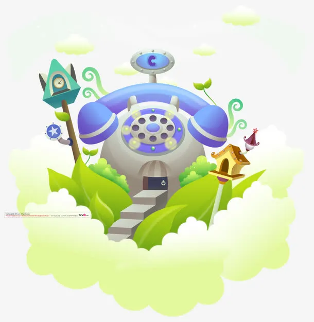 卡通插画免抠