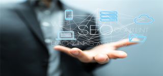 互联网图标商务背景高清