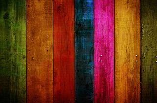 彩色木纹背景