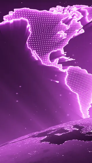 紫色炫彩H5背景高清