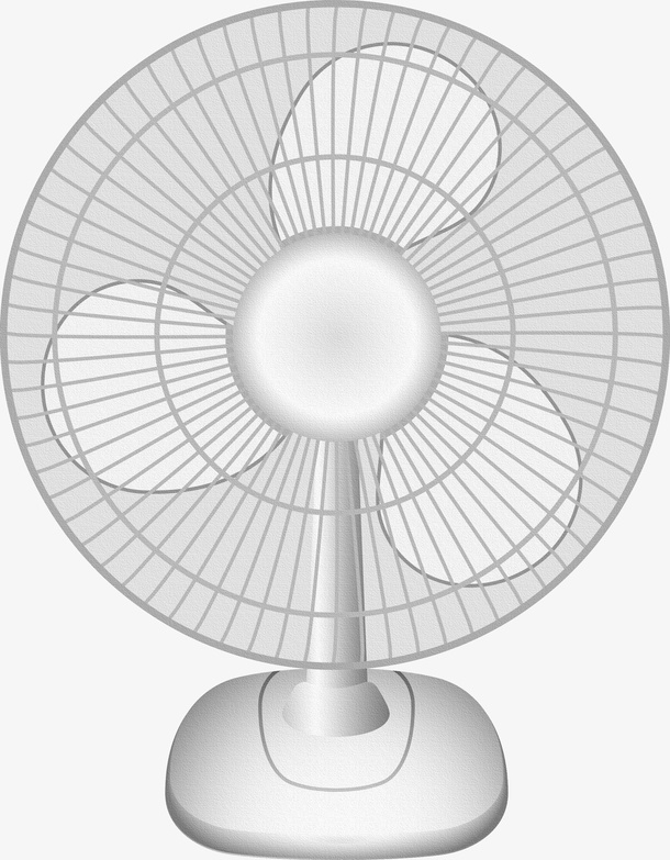 高清手绘电风扇PNG免抠
