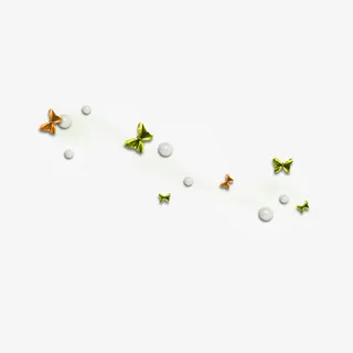 蝴蝶漂浮物免抠