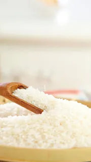 大米珍惜粮食公益广告H5背景高清