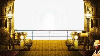 欧式建筑楼台免抠