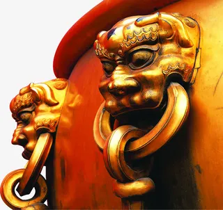 中国风门环免抠