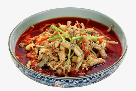 美食仔姜烧美蛙图片素材免抠