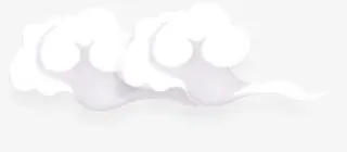 祥云 白云 透明背景