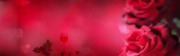 红玫瑰背景