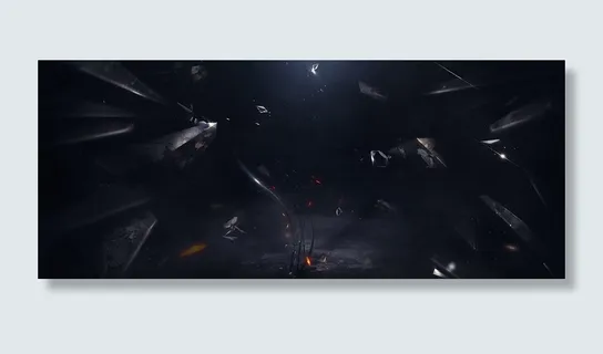 黑色大气创意科幻背景素材高清