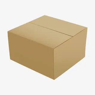 纸箱子快递免抠