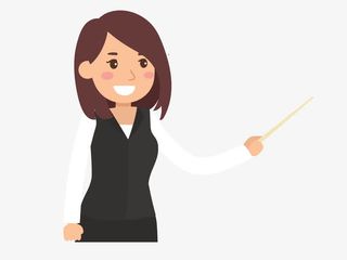 短发女老师讲课都市白领职场人物免抠