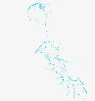 飘逸水滴免抠