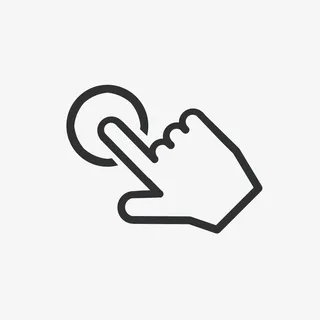 用手点击图标免抠 用手点击图标免抠