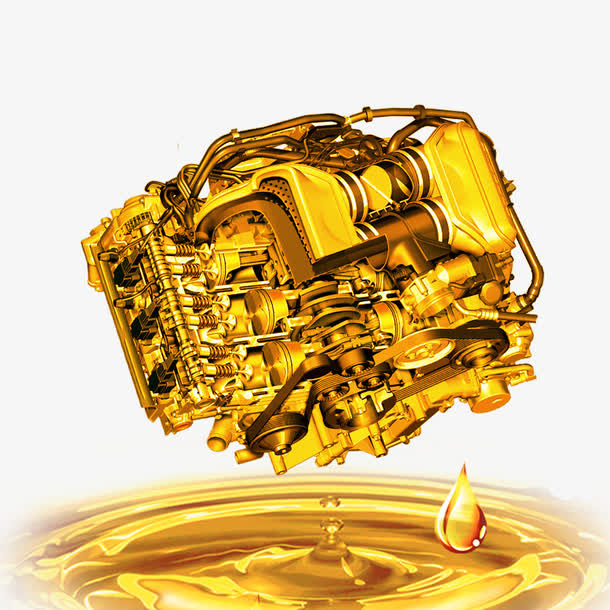金色机器素材免抠
