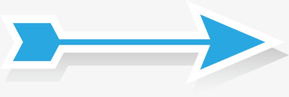 朝下欧式箭头免抠