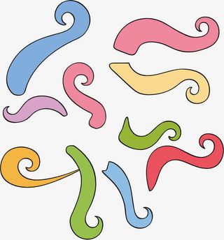 矢量手绘装饰免抠