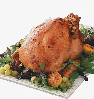 感恩节的美味火鸡免抠