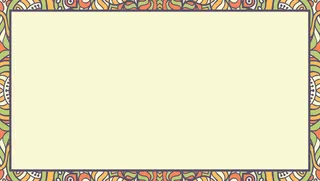 民族风边框花纹矢量背景素材高清
