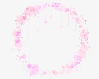 爱心边框元素素材免抠