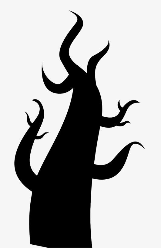 枯幽灵树免抠