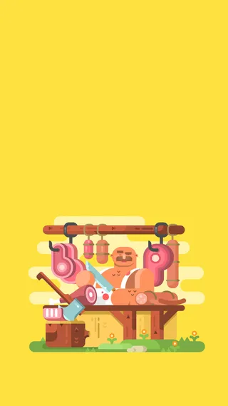 卡通元素H5背景高清