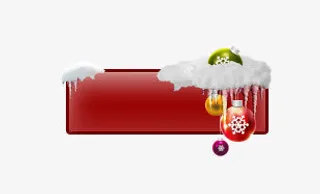 圣诞立体装饰底图免抠