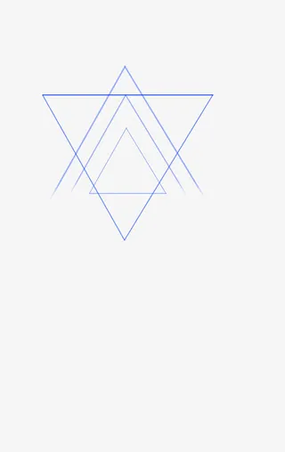 科技感三角形装饰素材免抠