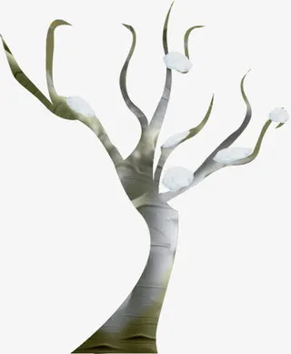 树枝卡通素材免抠