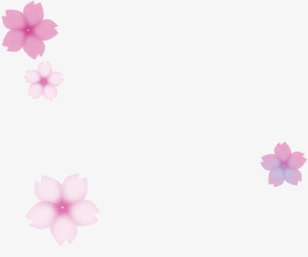 花朵漂浮免抠