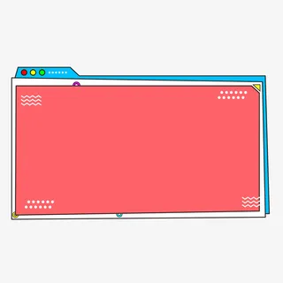 综艺文本框免抠