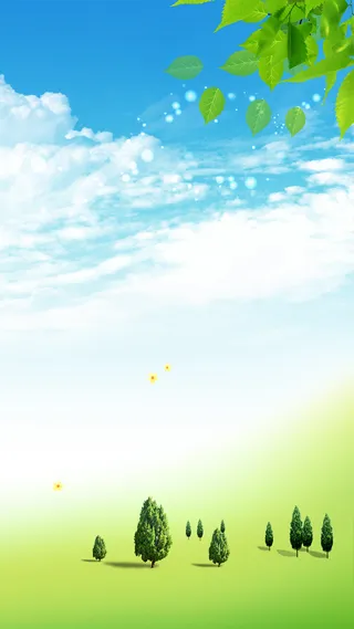 春天H5背景高清
